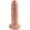Dildo Realístico Uncut Natural 15 Cm de King Cock | Piumer Erotic