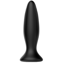 Plug Anal Vibrador Negro Recargable de Mr Play | Piumer Erotic