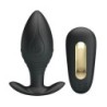 Pretty Love - Regina Plug Anal Vibrador Recargable Negro | Piumer Erotic