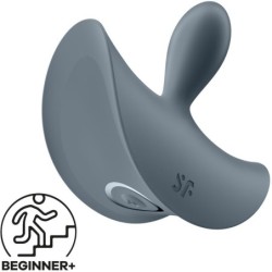 Satisfyer - Booty Absolute Beginners 2 Plug Anal Vibrador Unisex Negro | Piumer Erotic