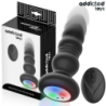 Plug Anal Vibrador Thrusting Y Luz Led Control Remoto de Addicted Toys | Piumer Erotic
