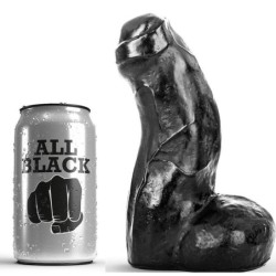 Realistic Dong Negro 17 Cm de All Black | Piumer Erotic