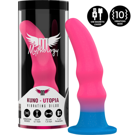 Mythology - Kuno Utopia Dildo S - Vibrador Compatible Con Watchme Wireless Technology | Piumer Erotic