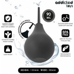 Limpiador Anal De Viaje Talla S 90 Ml de Addicted Toys | Piumer Erotic