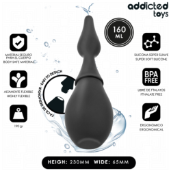 Limpiador De Viaje Silicona Modelo 1 de Addicted Toys | Piumer Erotic