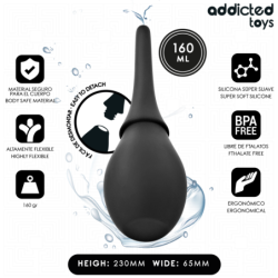 Limpiador De Viaje Silicona Modelo 3 de Addicted Toys | Piumer Erotic