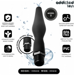 Limpiador Anal Con Adaptador Universal Modelo 2 de Addicted Toys | Piumer Erotic