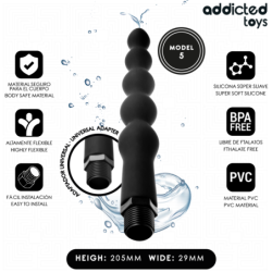 Limpiador Anal Con Adaptador Universal Modelo 5 de Addicted Toys | Piumer Erotic