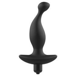 Masajeador Anal Con Vibración Negro Modelo 1 de Addicted Toys | Piumer Erotic