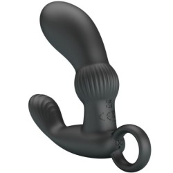 Cayla Masajeador Vibrador Anal Negro de Pretty Love | Piumer Erotic