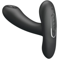 Remington Masajeador Vibrador Anal Y Vaginal Negro de Pretty Love | Piumer Erotic