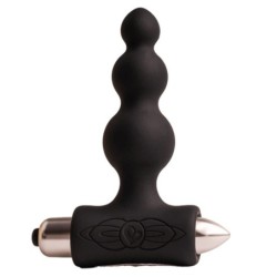 Rocks- Off - Petite Sensations Bubbles Plug Anal Vibrador Negro | Piumer Erotic