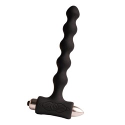 Rocks- Off - Petite Sensations Pearls Plug Anal Vibrador Negro | Piumer Erotic