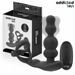 Masajeador Prostático Rotatorio Control Remoto de Addicted Toys | Piumer Erotic