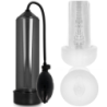 Rx3 Bomba Erección Negro Con Masturbador de Pump Addicted | Piumer Erotic
