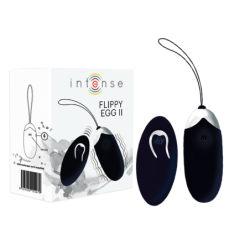 Intense - Flippy Ii Huevo Recargable Remoto Negro | Piumer Erotic