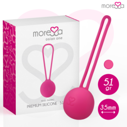 Osian One Entrenamiento Suelo Pelvico 51Gr Premium Silicona Rosa de Moressa | Piumer Erotic