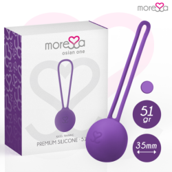 Osian One Entrenamiento Suelo Pelvico 51Gr Premium Silicona Lila de Moressa | Piumer Erotic