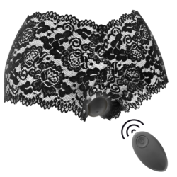 Zara Estimulador Control Remoto Con Panty Gratis de Black&Silver | Piumer Erotic