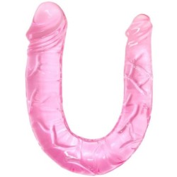 Baile - Double Dong Dildo Doble Rosa | Piumer Erotic