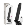 Vibrador Realístico Control Remoto Negro 21 Cm -O- 4 Cm de Basecock | Piumer Erotic