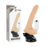Vibrador Realístico Articulable Control Remoto Natural 18.5 Cm -O- 4 Cm de Basecock | Piumer Erotic