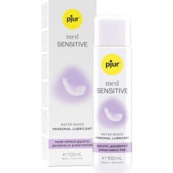 Med Sensitive Glide Lubricante Base Agua 100 Ml de Pjur | Piumer