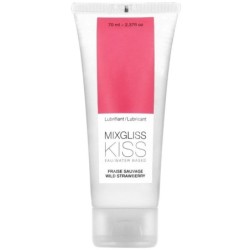 Lubricante Base Agua Sabor A Fresa 70 Ml de Mixgliss | Piumer