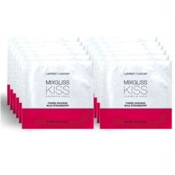 Lubricante Base Agua Sabor A Fresa 12 Monodosis 4 Ml de Mixgliss | Piumer