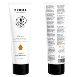 Gel Deslizante Con Aloe Vera Sabor A Tarta Americana 100 Ml de Bruma | Piumer
