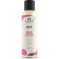 Bio Aceite Masaje Wild Roses 100 Ml de Intimateline Luxuria | Piumer