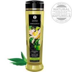 Shunga - Aceite De Masaje Orgánico Te Verde 240 Ml de Shunga Oils | Piumer