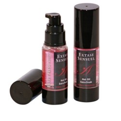 Aceite Masaje Efecto Extra Fresh Fresa 30 Ml de Extase Sensual | Piumer