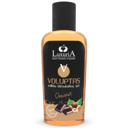 Voluptas Gel Masaje Comestible Efecto Calor - Choconut 100 Ml de Intimateline Luxuria | Piumer