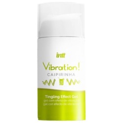 Intt - Potente Estimulante Íntimo Gel Vibrador Liquido Caipirinha 15 Ml de Intt Unisex Arousal Gel | Piumer