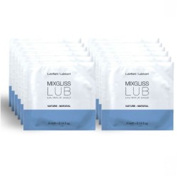Lubricante Base De Agua Natural 12 Monodosis 4 Ml de Mixgliss | Piumer