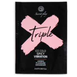 Secretplay - Monodosis Triple X Intensificador Placer de Secretplay Cosmetic | Piumer
