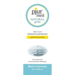 Med Natural Lubricante Base Agua 2 Ml de Pjur | Piumer