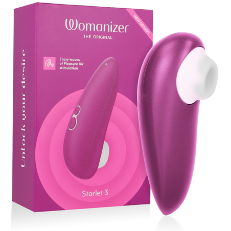 Starlet 3 Estimulador Clítoris Violeta de Womanizer | Piumer