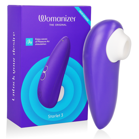 Starlet 3 Estimulador Clítoris Indigo de Womanizer | Piumer