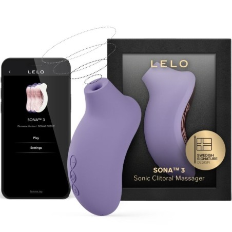 Sona 3 Masajeador Sónico De Clítoris Violeta de Lelo | Piumer