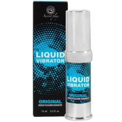 Secretplay - Vibrador Liquido Estimulador Unisex 15 Ml. de Secretplay Cosmetic | Piumer