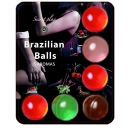 Secretplay - 6 Hot Balls Lubricante Con Aroma De Frutas de Secretplay Cosmetic | Piumer