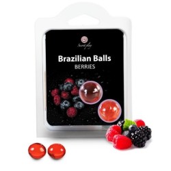 Secretplay - Brazilian Balls Frutas Del Bosque Set 2 Bolas de Secretplay Cosmetic | Piumer