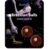 Secretplay - Brazilian Balls  Chocolate Set 2 Bolas de Secretplay Cosmetic | Piumer