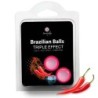 Secretplay - Set 2 Brazilian Balls Triple Efecto de Secretplay Cosmetic | Piumer