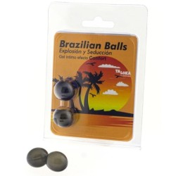 Brazilian Balls Gel Excitante Efecto Confort 2 Bolas de Taloka | Piumer