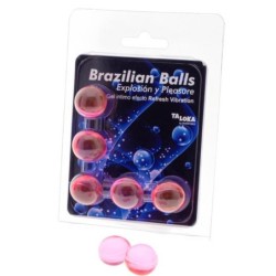 Brazilian Balls Gel Excitante Efecto Vibración Refrescante 5 Bolas de Taloka | Piumer