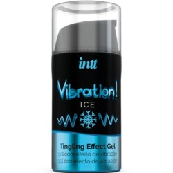 Intt - Potente Estimulante Íntimo Gel Vibrador Efecto Frío 15Ml de Intt Unisex Arousal Gel | Piumer