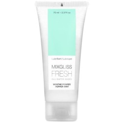 Lubricante Base Agua Efecto Frio Sabor A Menta 70 Ml de Mixgliss | Piumer